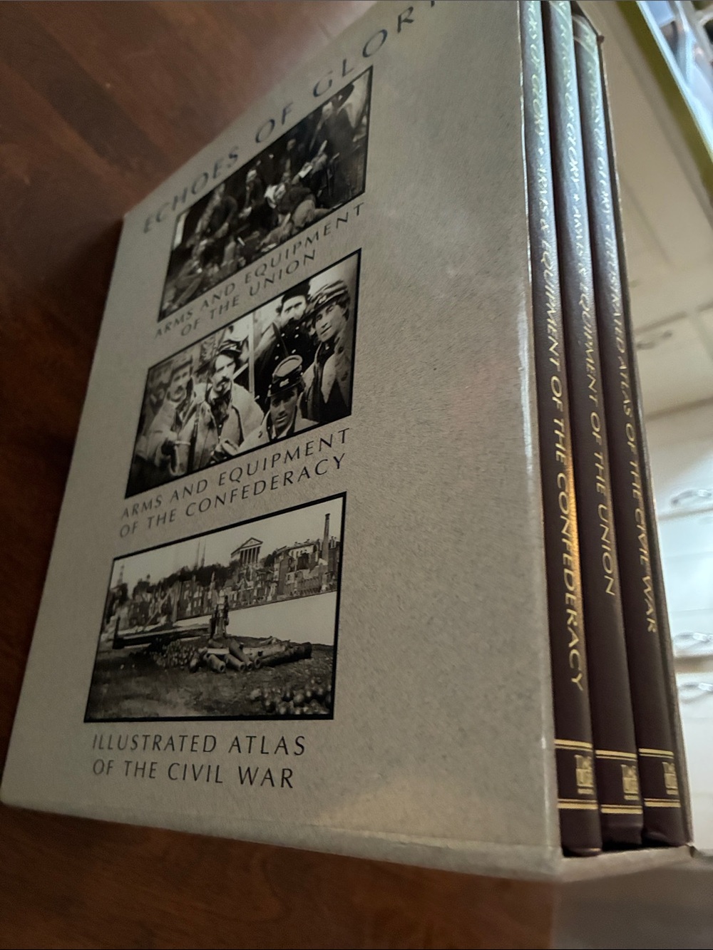 Echoes of Glory—Illustrated Civil War Boxed Set of 3 hardcover books
